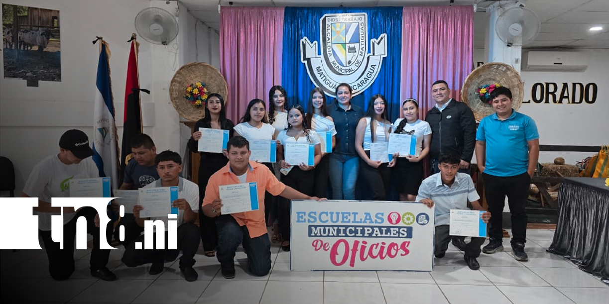 Foto: INATEC certifica nuevos técnicos en Matiguás/TN8
