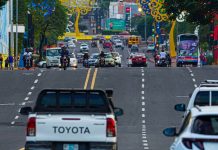 Foto: Avenida Bolívar, en Managua