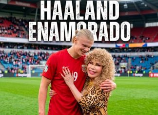 La mejor canción del Mundial: La Tigresa del Oriente conquista a Haaland Foto: Haaland y la canción que le dedicó La Tigresa del Oriente