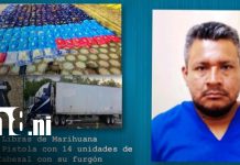 Golpe al narcotráfico en Somotillo: decomisan 293 libras de marihuana
