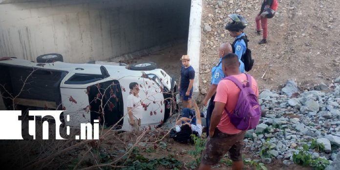 Foto: Accidentes de tránsito en Rivas / TN8