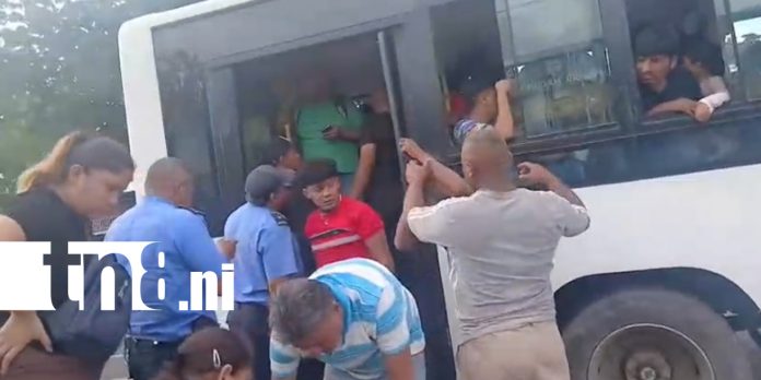 Foto: Pasajeros se ponen las pilas y evitan robo en la ruta 266 /TN8