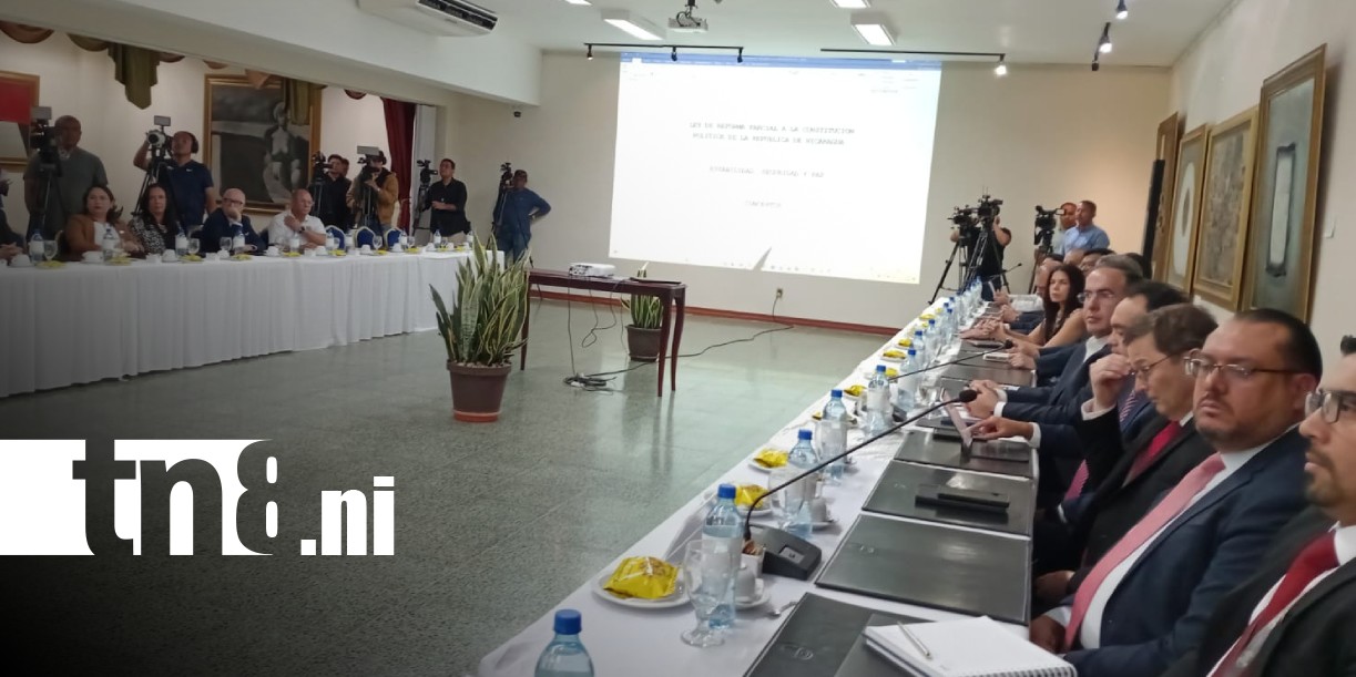 Foto: Banca de Nicaragua analiza puntos de las reformas parciales a la Constitución / TN8
