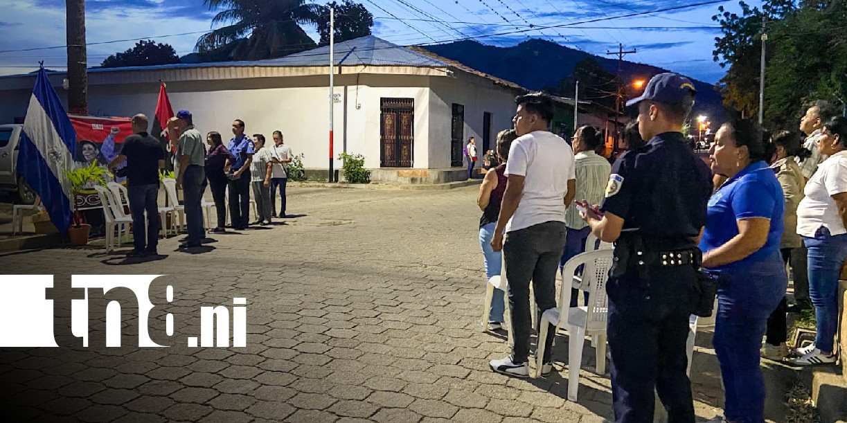 Foto:  Nuevas luminarias en Ocotal / TN8