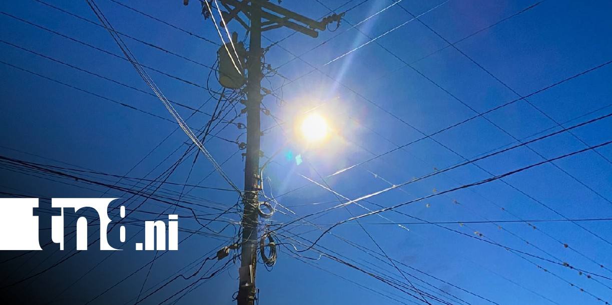 Foto: Nuevas luminarias en Ocotal / TN8