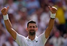 Djokovic rompe el récord de Federer en Wimbledon con su 106ª victoria novak, djokovic, roman, saffiulin,