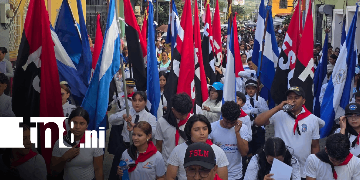 Foto: Celebración por el Día del Estudiante en Ocotal / TN8
