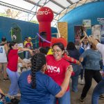 Claro Nicaragua lleva jornada de apoyo y alegría al Hogar Pajarito Azul Claro lleva jornada de apoyo y alegría al Hogar Pajarito Azul