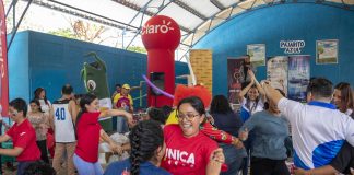 Claro lleva jornada de apoyo y alegría al Hogar Pajarito Azul