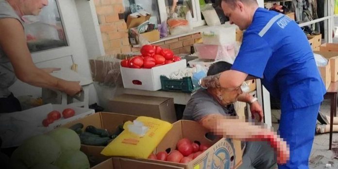 Foto: Rusia denuncia mortal ataque contra un mercado en Zaporozhie/Cortesía Foto: Rusia denuncia mortal ataque contra un mercado en Zaporozhie/Cortesía