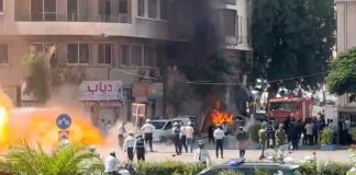 Foto: Macron sale ileso tras explosiones cerca de su hotel en Siria/Cortesìa