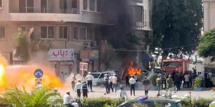 Foto: Macron sale ileso tras explosiones cerca de su hotel en Siria/Cortesìa