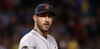 justin, verlander, lanzador, mlb, tigres, detroit