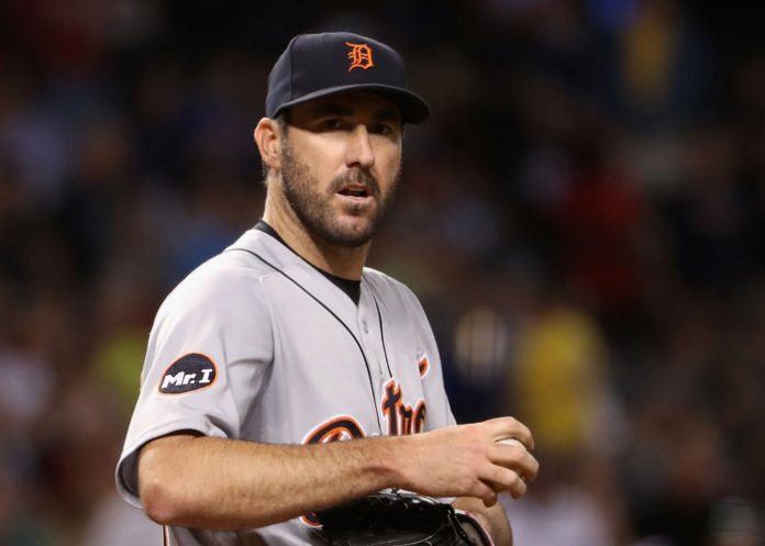 justin, verlander, lanzador, mlb, tigres, detroit