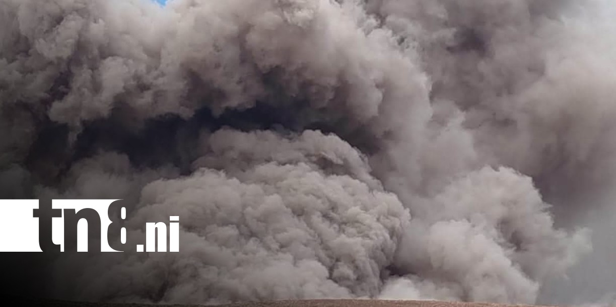 Foto: Actividad en el Volcán Telica / TN8