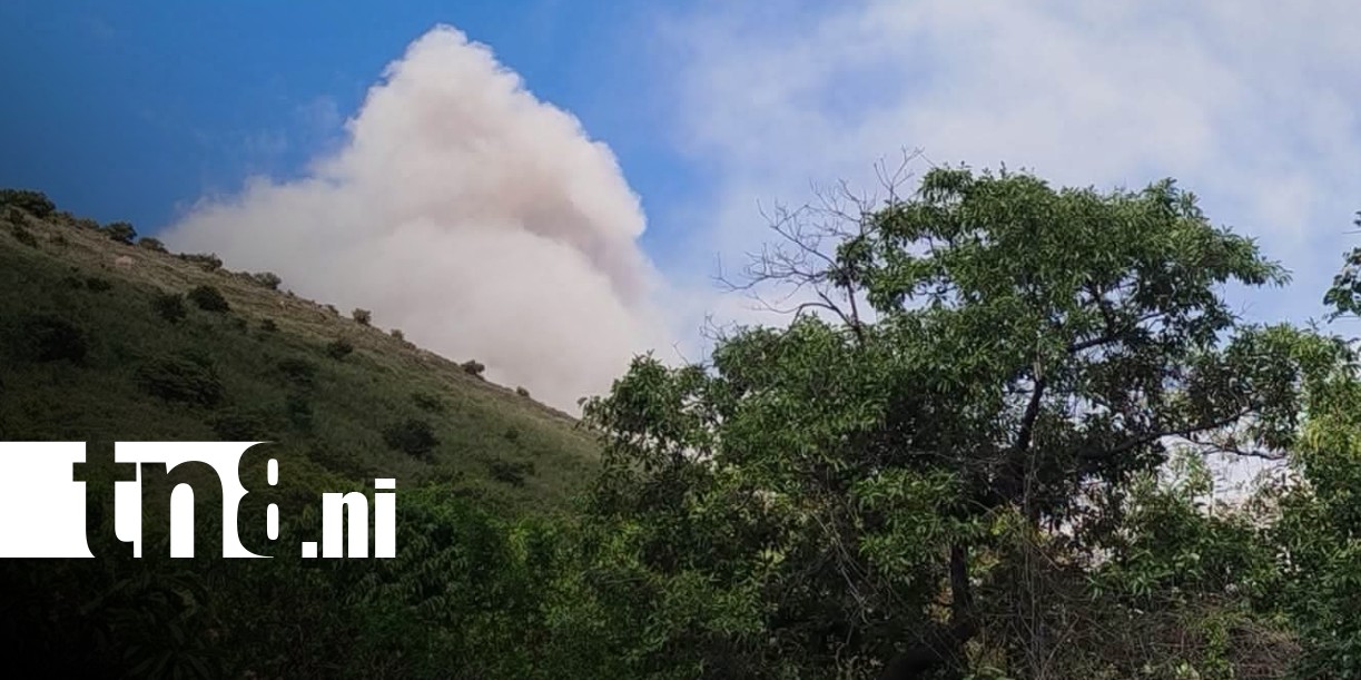 Foto: Actividad en el Volcán Telica / TN8