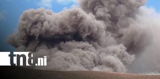 Foto: Actividad en el Volcán Telica / TN8