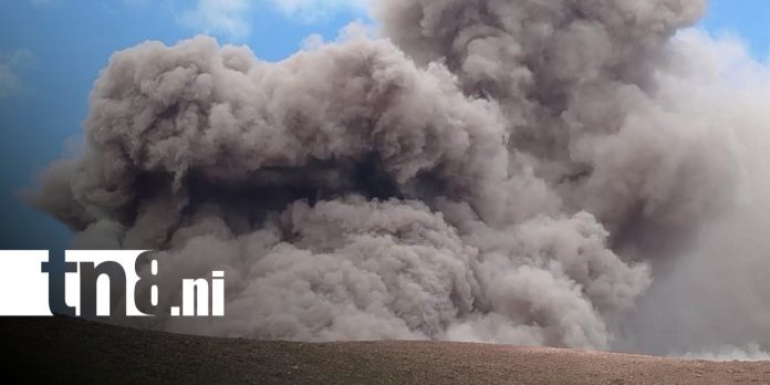 Foto: Actividad en el Volcán Telica / TN8