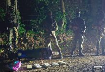 Ejército de Nicaragua incauta 5.7 kilos de cocaína en Nueva Guinea Foto: Ejército de Nicaragua incauta 5.7 kilos de cocaína en Nueva Guinea/Cortesía