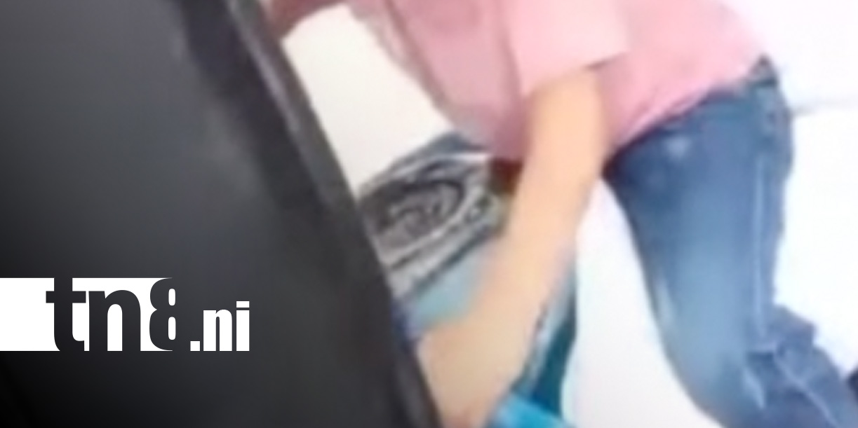 Foto: Menor al volante de una caponera en Managua / TN8