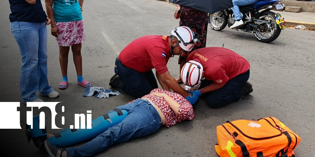Foto: Accidente de tránsito en Managua / TN8