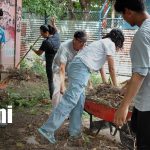 Foto: Limpieza en Managua / TN8