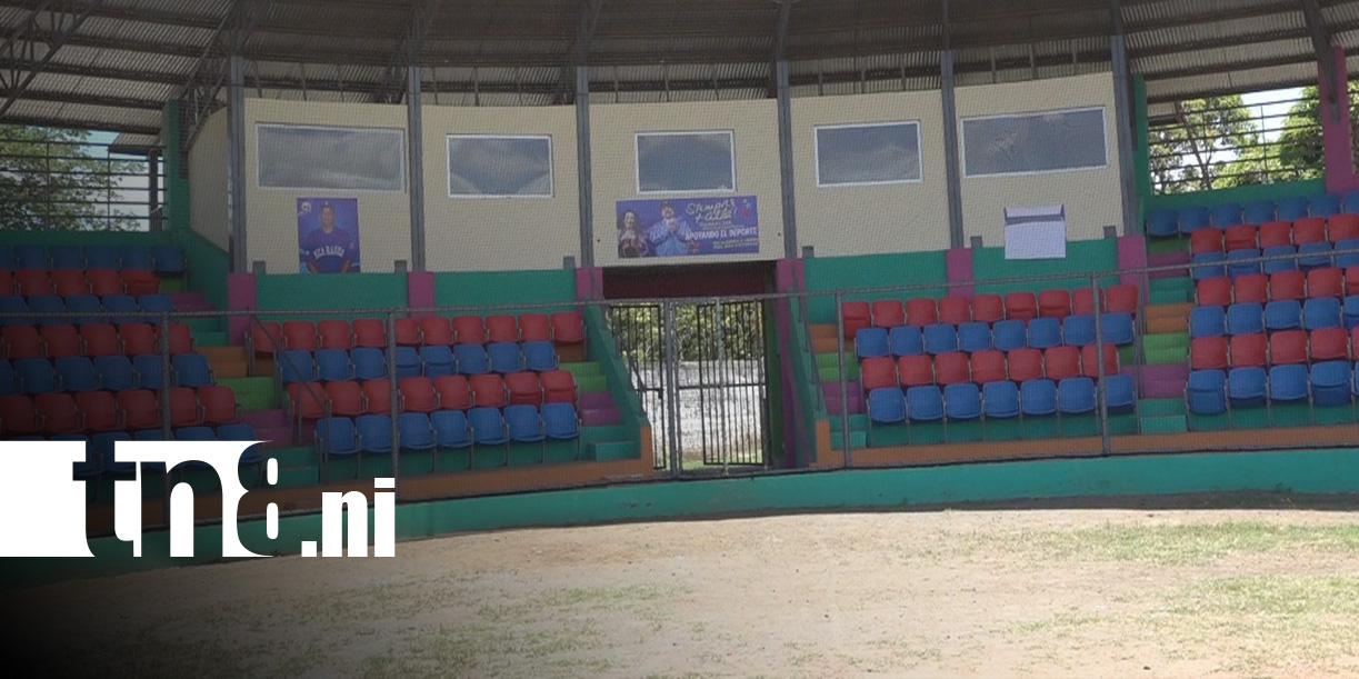 Foto: Avances con el estadio de béisbol en Nandaime / TN8