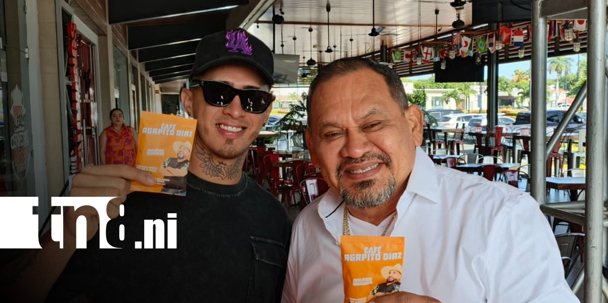 Foto: Lanzamiento de café Agapito Díaz, presentado por JR / TN8