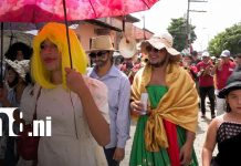 Foto: Tradicional Cartel de los Chavalos desde Nandaime / TN8