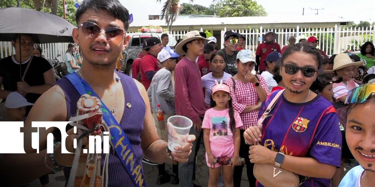 Foto: Tradicional Cartel de los Chavalos desde Nandaime / TN8