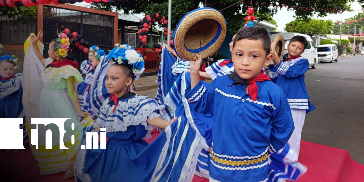 Foto: Día de la Alegría desde Casa de Cultura en Managua / TN8