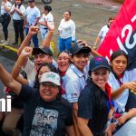 Miles de familias de Masaya celebran el 47/19 con multitudinaria diana Foto: Ambiente de celebración del 47/19 desde Masaya / TN8