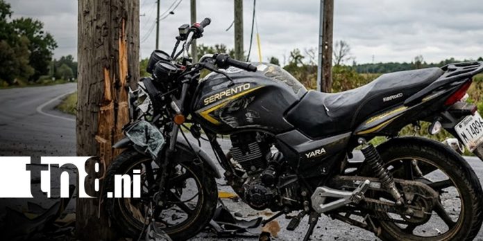 Foto: Accidente de tránsito en Nicaragua / TN8
