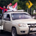 Foto: Diana de celebración de la Revolución Popular Sandinista en Managua / TN8