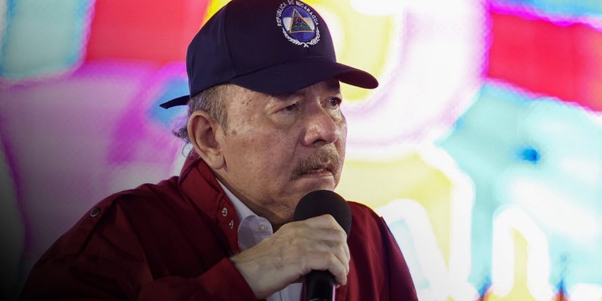 Foto: Comandante Daniel Ortega, Co-Presidenta de Nicaragua, en acto del 47/19