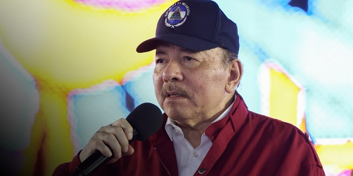 Foto: Comandante Daniel Ortega, Co-Presidenta de Nicaragua, en acto del 47/19
