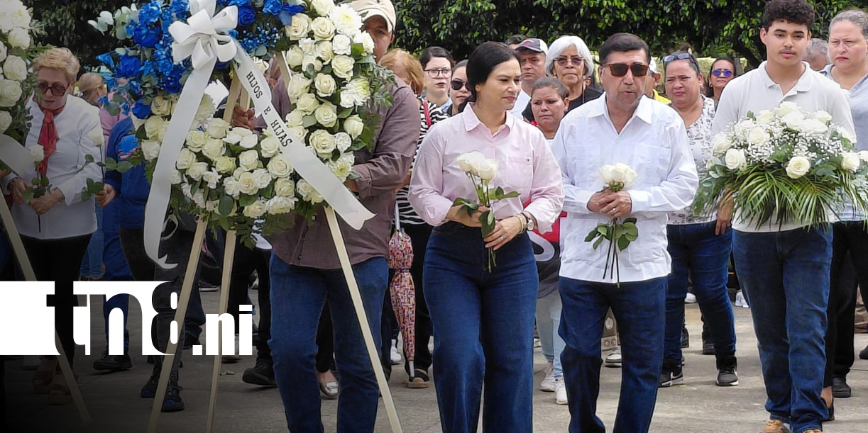 Foto: Homenaje a Alexis Argüello desde Managua / TN8