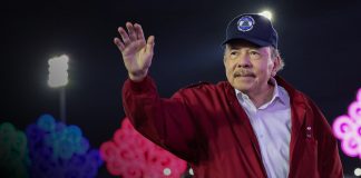 Foto: Comandante Daniel Ortega, Co-Presidenta de Nicaragua, en acto del 47/19