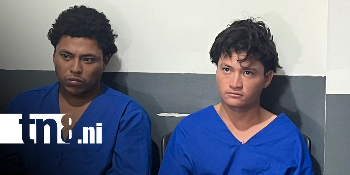 Foto: Procesan a sujetos por robo con violencia en Managua / TN8