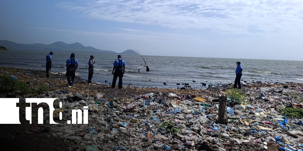 Foto: Hallazgo de cuerpo en el Lago de Managua / TN8