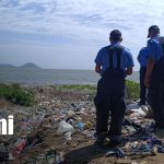 Foto: Hallazgo de cuerpo en el Lago de Managua / TN8