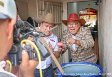 La chicha de las ocho quebradas, lista para repartirla el 31 de julio Foto: Preparación de la chicha de las ocho quebradas
