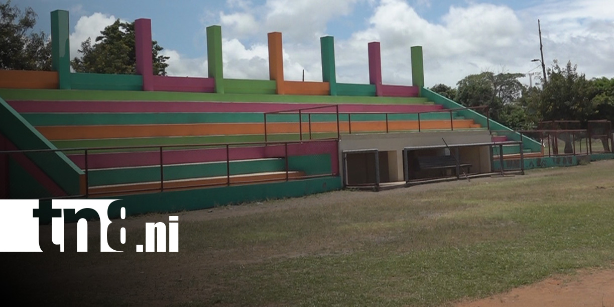Foto: Avances con el estadio de béisbol en Nandaime / TN8