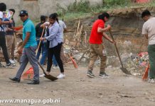 Managua: En un solo día, vecinos retiran basura equivalente a nueve meses de residuos Foto: Campaña en Managua para eliminar botaderos ilegales / TN8