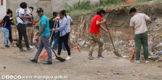 Foto: Campaña en Managua para eliminar botaderos ilegales / TN8