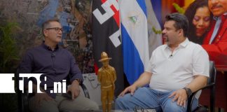Foto: Fidel Moreno, entrevista en Estudio TN8