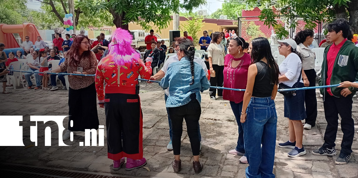 Foto: MIFAM celebra el Día de la Alegría con juegos y actividades para las familias de Nicaragua / TN8