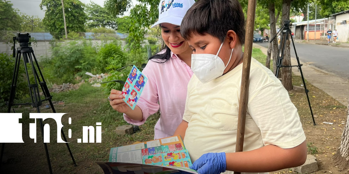 Foto: Limpieza en la comunidad con la Alcaldía de Managua / TN8