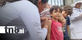 Foto: Vacunación contra la influenza en Managua / TN8