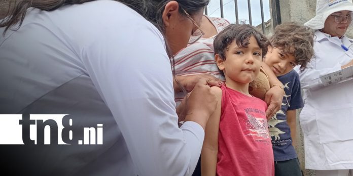 Foto: Vacunación contra la influenza en Managua / TN8
